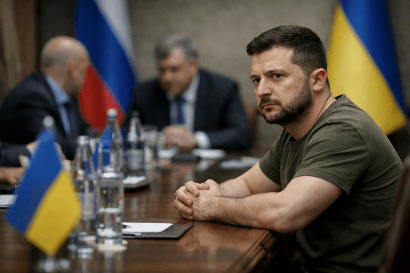 Zelensky called for continued talks with Russia