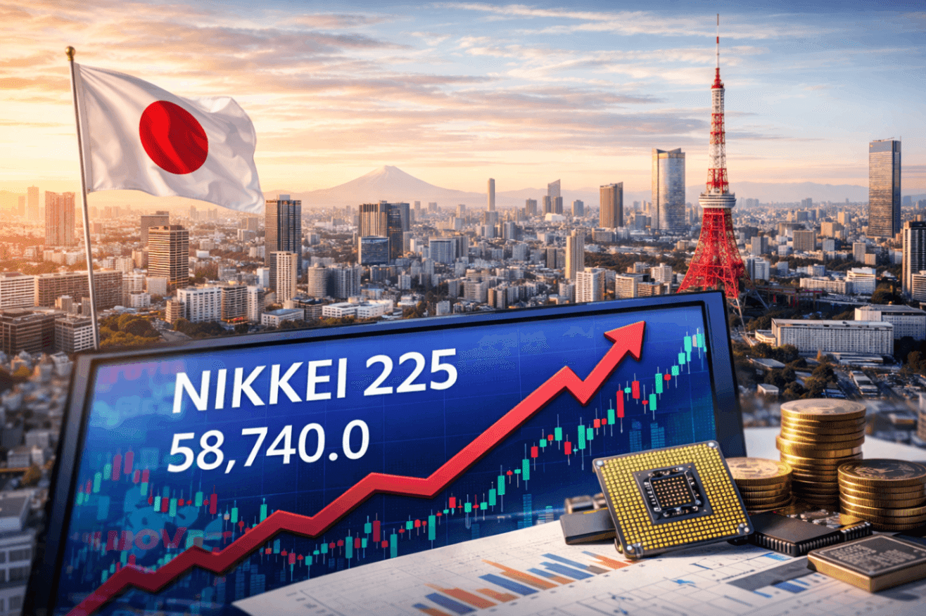 The Nikkei index recorded a new ATH