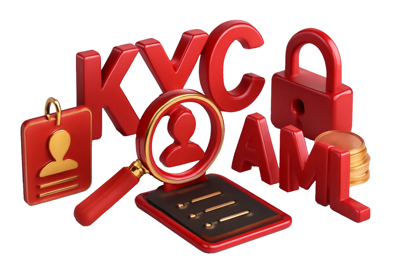 KYC and AML compliance illustration