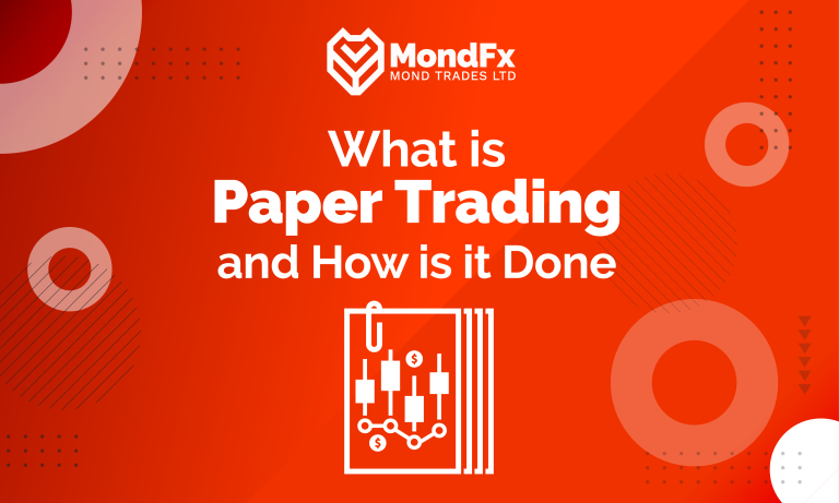 What is paper trading and how is it done?